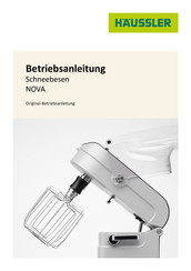 Haussler NOVA Betriebsanleitung