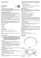 Sygonix SY-5844660 Bedienungsanleitung