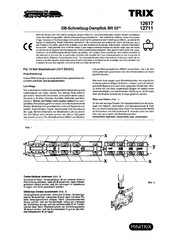 Trix 03.10 Kurzanleitung