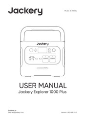 Jackery Explorer 1000 Plus Bedienungsanleitung