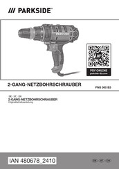 Parkside PNS 300 B3 Originalbetriebsanleitung