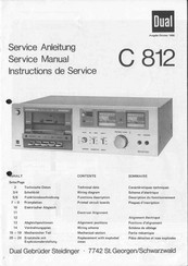 Dual C 812 Serviceanleitung