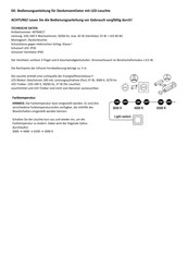Mican 40760017 Bedienungsanleitung