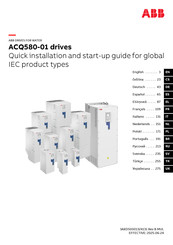 ABB ACS580-01 Kurzanleitung Für Die Installation