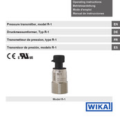 WIKA R-1 Betriebsanleitung