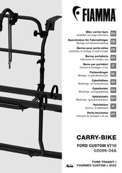 Fiamma Carry-Bike Montage- Und Gebrauchsanleitung