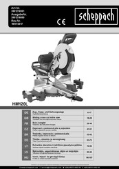 Scheppach HM120L Originalbetriebsanleitung