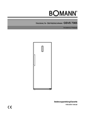 Bomann GSVS 7365 Bedienungsanleitung, Garantie