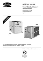 Carrier 30RQS 039 Bedienungsanleitung