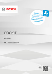 Bosch COOKIT MCC9555D Serie Gebrauchsanleitung