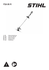 Stihl FSA 86 R Gebrauchsanleitung