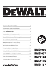 DeWalt DWE4120 Originalanweisungen