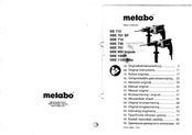 Metabo SBE 751 Originalbetriebsanleitung