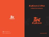 Kukirin C1 Pro Bedienungsanleitung