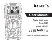 Kaiweets HT118E Bedienungsanleitung