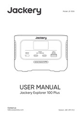 Jackery Explorer 100 Plus Bedienungsanleitung