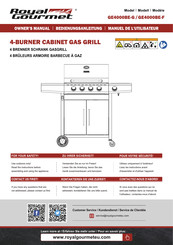 Royal Gourmet GE4000BE-G Bedienungsanleitung