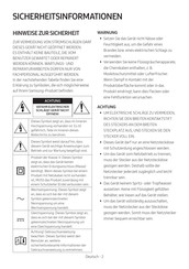 Samsung HW-B460GF Bedienungsanleitung