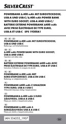 Silvercrest SPS 19200A1 Bedienungs- Und Sicherheitshinweise