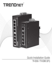 TRENDnet TI-E80 Schnelle Installationsanleitung