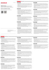 Goodwe DNS-serie Schnellinstalationsanleitung