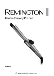 Remington Keratin Therapy Pro curl Bedienungsanleitung