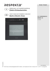 Respekta AB900-19 Bedienungs- Und Installationsanleitung