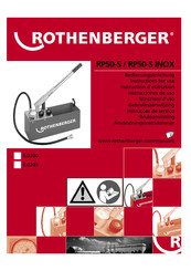 Rothenberger RP50-S INOX Bedienungsanleitung