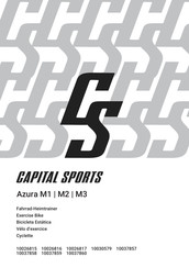 Capital Sports Azura M1 Bedienungsanleitung