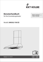 Kkt Kolbe ANGOLO 106 ED Benutzerhandbuch