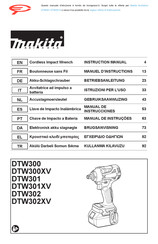 Makita DTW301Z Betriebsanleitung
