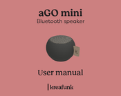 Kreafunk aGO mini Bedienungsanleitung
