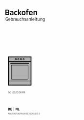 Beko GG 15120 DX PR Gebrauchsanleitung