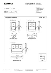 Ligman PIB-50001-13 Bedienungsanleitung