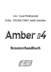 Esi Amber i4 Benutzerhandbuch