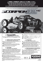 Kyosho Scorpion XXL VE Bedienungsanleitung