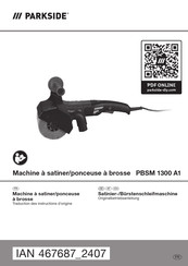 Parkside PBSM 1300 A1 Originalbetriebsanleitung