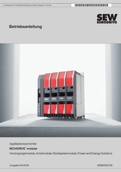 SEW-Eurodrive MOVIDRIVE modular Betriebsanleitung