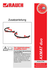 Rauch AXMAT duo Zusatzanleitung