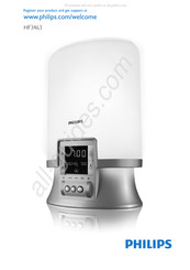 Philips HF3463/01 Bedienungsanleitung