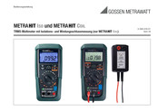 Gossen Metrawatt METRAHIT COIL M246C Bedienungsanleitung