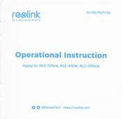Reolink RLC-510WA Betriebsanweisung