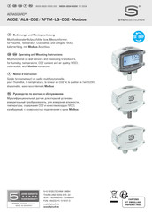 S+S Regeltechnik AERASGARD ACO2 Bedienungs- Und Montageanleitung