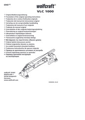 Wolfcraft VLC 1000 Original Bedienungsanleitung
