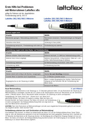 Lattoflex 282 Kurzanleitung