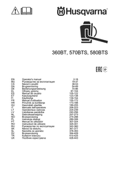 Husqvarna 570BTS Bedienungsanweisung