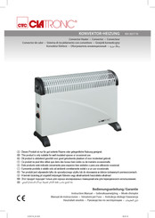 Clatronic KH 3077 N Bedienungsanleitung, Garantie