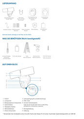 Eufy Floodlight Cam E340 Bedienungsanleitung