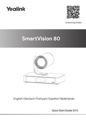 Yealink SmartVision 80 Schnellstartanleitung