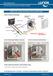 Lunos 5/UNI-RF Montagehinweis